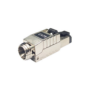 8p8c инструмент бесплатно экранированный RJ 45 Cat 8 поле окончания Модульный штекер stp <span class=keywords><strong>RJ45</strong></span> Cat8 разъем Toolless Plug - Product Image 4