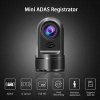 Mini caméra de tableau de bord HD 720P ADAS, Dashcam DVR, vidéo Vision nocturne, enregistreur automatique pour Android, lecteur multimédia DVD, USB, 2 din