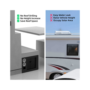 12v <b>Air</b> Conditioning Car Room Motorhome Marine House Mobile 24V 48V Under <b>Air</b> Conditioner <b>Mini</b> AC CU20 Under Ac Unit CU20 - Product Image 2