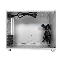 Boîtier de PC de jeu MATX tout en aluminium, coque de boîtier en alliage d'aluminium usiné CNC pour ordinateur de jeu