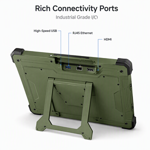 Fully Rugged Laptop Intel Core i9 13th Gen RTX 4060 Dedicated Graphics High Performance Industrial Notebook Sunlight Readable - Product Image 3