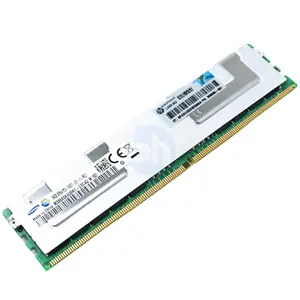 정품, 50062-B21 8GB DDR3-1333MHz PC3-10600 ECC 등록 CL9 240 핀 DIMM 1.35V 저전압 듀얼 랭크 메모리 모듈