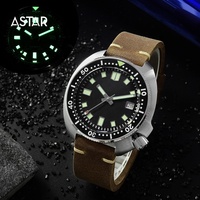 Pour une petite commande 30atm en acier inoxydable plongée plongeur mécanique automatique montre homme 1 pièces peut être expédié 50 pièces peut être logo personnalisé