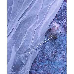 Ensemble de 12 flûtes en cristal sérigraphiées Dionigi, élégants ensembles de service pour boissons - Product Image 4