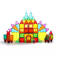 Jeux éducatifs pour enfants, blocs de construction magnétiques en plastique, ensemble personnalisé, marque, âges 4-14, cadeau pour enfant, blocs de construction magnétiques