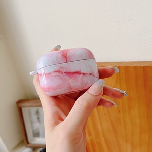 Nouveau boîtier de charge pour écouteurs en marbre TPU Protection complète pour écouteurs sans fil <span class=keywords><strong>Sony</strong></span> Linkbuds <span class=keywords><strong>S</strong></span> avec mousqueton - Product Image 4