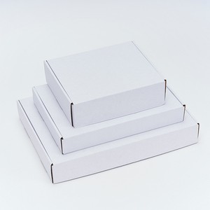 Witte verzenddozen met aangepast logo, <span class=keywords><strong>3</strong></span>-laags golfkarton, op maat bedrukt - Product Image 2