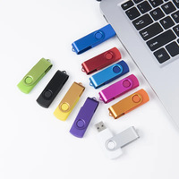 Venta al por mayor Otg Compatible con estilo Metal y Plástico Stick Flash Drive Usb 2,0 16GB/8GB Capacidades en caja con opciones de regalo