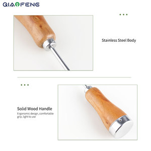 Outils de barre de poignée en <span class=keywords><strong>bois</strong></span> Barre d'acier inoxydable Ice Cube <span class=keywords><strong>Piton</strong></span> - Product Image 4