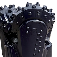 Foret triconique rotatif TCI de 6 1/2 pouces IADC 537 / 637 pour puits d'eau