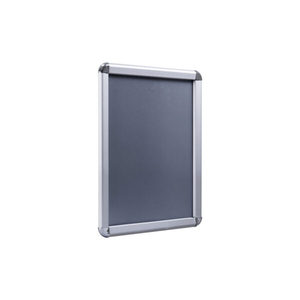 Cornice pieghevole in alluminio DIN A3, profilo da 32 mm, anodizzato argento, Rondo - Product Image 3