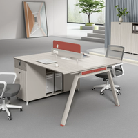 Nouveau bureau d'ordinateur modulaire en bois durable à prix raisonnable avec tiroir de rangement, mobilier de bureau moderne