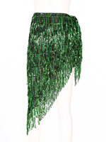 Danse du ventre taille chaîne nouvelle robe portefeuille gland robe de danse orientale taille robe paillettes taille serviette hanche Triangle serviette