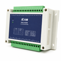Módulo RS485 de 16 Canales, Módulo de Salida Analógica de un Solo Extremo, Comunicación Industrial, Automatización Industrial, Módulo IO Remoto