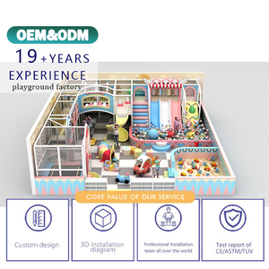 Vibrant Color Kids Indoor Playground Equipment Soft Children Climbing Play With Durable Powder Coated Frames - Product Image 2