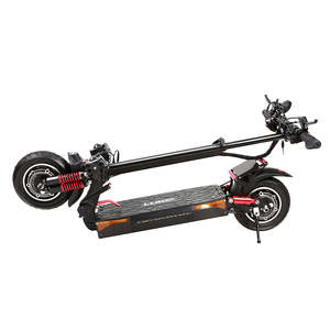 Scooter SUNNIGOO ES-X4, batterie au lithium, pneus gonflables de 10 pouces, autonomie de 55-65 km, freins à disque avant/arrière, noir, charge en 9-9,5 heures, vitesse de 45 km/h - Product Image 2