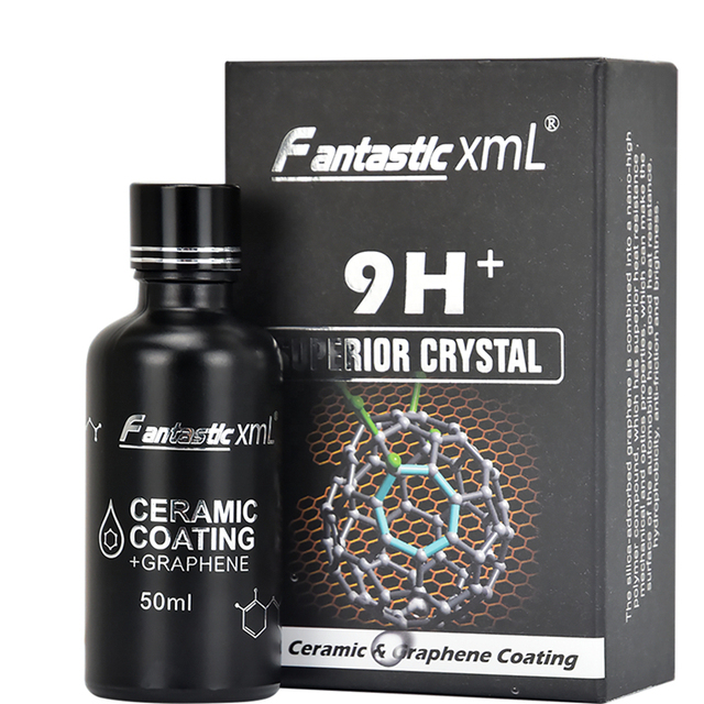 Excellent Liquid Nano 9h Nano Ceramic Coating Graphene Hydrophobicity Anti Dust Private Label Car Care