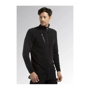 DIADORA UTILITY - 702.175947-80013/S Pull noir à demi-zip en micro polaire avec poche poitrine zippée sur le devant HOODIES DE TRAVAIL - Product Image 2