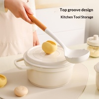 Poignée de couvercle de casserole universelle en silicone UJU, antidérapante, isolante thermiquement, anti-brûlure, pour ustensiles de cuisine