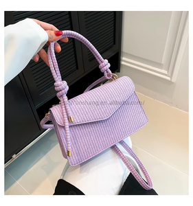 Customized Temperament Women's Bag New High-end Style Bag Fashionable Handbags Single Shoulder Small <b>Square</b> Bag - Product Image 2
