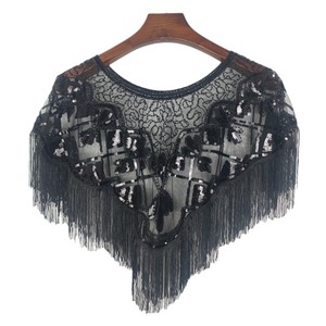 <span class=keywords><strong>Bolero</strong></span> de Poliéster de Alta Calidad para Mujer, Diseño de Última Moda con Lentejuelas Multicolor, Talla Única, Chal Sexy para <span class=keywords><strong>Fiesta</strong></span> de Boda en Verano - Product Image 3