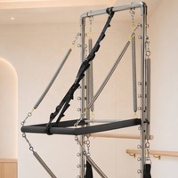 Élastique machine pilates réformateur bois D'érable réformateur avec demi-trapèze SRP04-1