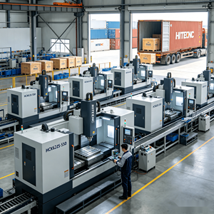 Centre d'usinage CNC HCK6125-550, tour horizontal pour une fabrication métallique à haute efficacité - Product Image 5