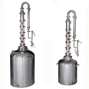 100l 200l Top Quality Vodka Distillery Brandy Distiller Rum Small Alcohol Vodka Making Distilling Machine Vodka Distillery