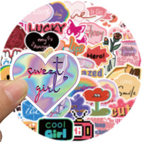 Pegatinas Personalizadas de Dibujos Animados, Estilo Retro Europeo y Americano, Pegatinas Impermeables para Maletas y Cuadernos