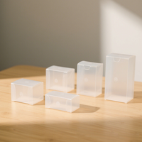 Boîtes d'emballage transparentes en plastique PVC PET PP personnalisées, boîtes cadeaux transparentes pour cosmétiques électroniques