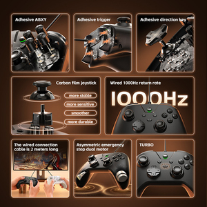 Manette <span class=keywords><strong>de</strong></span> jeu filaire avec fonction <span class=keywords><strong>de</strong></span> vibration G4, logo personnalisé, pour PC, ordinateur, Steam, Switch - Product Image 5