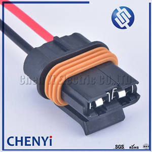 <span class=keywords><strong>2</strong></span>-poliger, abgedichteter elektrischer Kfz-Steck verbinder 12033769 12034269 für Metri-Pack 630-Lüfterst ecker mit 15-cm-Drähten - Product Image 3