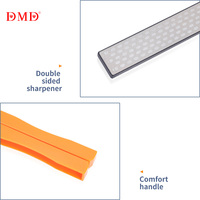 Aiguisoir de couteaux de chasse diamant, double face, outils d'extérieur, vente en gros,