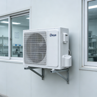 AC DC Inverter Solar Aircon Multizone Pendingin Udara Tenaga Surya Multi Split 1 Unit Luar 4 Unit Dalam Ruangan Tersedia OEM