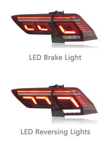 Nouvel assemblage de feux arrière modifié LED feux de course en cours d'exécution clignotant feux de freinage <span class=keywords><strong>antibrouillard</strong></span> pour Volkswagen <span class=keywords><strong>Tiguan</strong></span> L 2017-2021 - Product Image 2