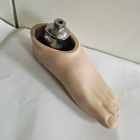 Prothèse de jambe en fibre de carbone pour la partie inférieure du membre, avec coque de pied et pied en fibre de carbone, très durable