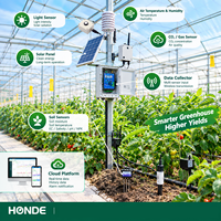 Capteur robuste SDI-12 avancé d'humidité, de température et de conductivité électrique du sol avec système WIFI pour l'irrigation agricole et la mesure de la laine de roche et du coco