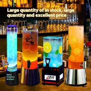 Dispensador de Cerveza Artesanal de Barril Pequeño de 3/<span class=keywords><strong>5</strong></span> Litros XY, Dispensador de <span class=keywords><strong>Cola</strong></span> Mágico Famoso en Internet, Acrílico - Product Image 2