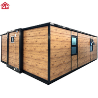 Kits de conteneurs préfabriqués pour la construction de villas écologiques, maison en acier étanche, maison pliante moderne standard Allstar