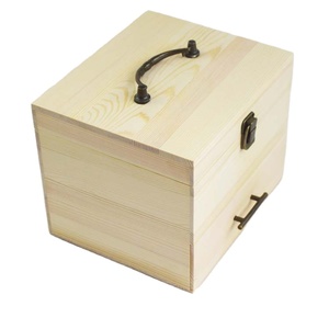 Home Decorative <strong>Wood</strong> Stash <strong>Box</strong> with Hinged Lid <strong>Wood</strong> <strong>Storage</strong> <strong>Box</strong> with Engraved logo - Product Image 1