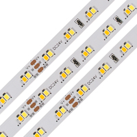 2835 CCT Dimmable 56LEDs bande lumineuse 24v IP20 faible consommation d'énergie avec haute luminosité 5m 10m CCT led bande éclairage