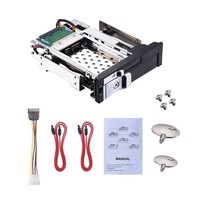 Boîtier double disque optique 5,25 pouces SATA SSD et HDD avec interface USB pour disques durs 2,5+3,5 pouces – Explication en direct