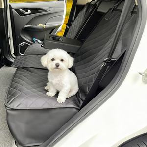 أغطية مقاعد حيوانات أليفة بتصميم عصري، غطاء مقعد خلفي متين غير قابل للانزلاق، غطاء مقعد خلفي قابل للغسل لحماية المقاعد الخلفية للسيارات والشاحنات وسيارات الدفع الرباعي - Product Image 1