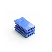 Conectores Mini ISO de 6 Pines para Radio Blaupunkt VW Renault VDO Audi Fiat Seat