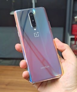 Téléphone mobile OnePlus 8 5G, ROM 12 Go, RAM 256 Go, écran 6,55 pouces 90 Hz, Snap 865, 48 MP, 30 W, 4300 mAh, Android 10, NFC, LTE, téléphone 5G français - Product Image 1