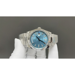 Reloj Cronógrafo Mecánico Automático de Acero Inoxidable 904L para Hombre, Cristal de Zafiro, Reloj de Negocios con Puntero de Corona - Product Image 2