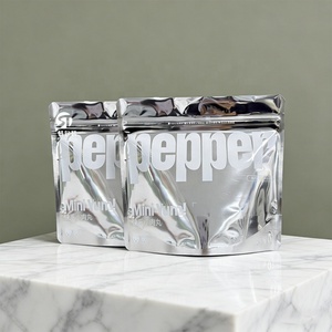 Custom Printed GRS Stand up Dog Food Pouch BOPP Plastic Food Grade Heat Seal Zipper Top Pet Food Packaging - Product Image 1