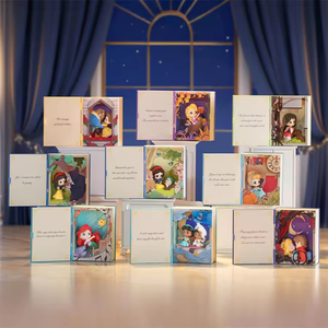 Série de contes de fées des princesses Disney, boîte mystère en peluche, ornements, 100% authentiques, décoration d'intérieur, <span class=keywords><strong>idée</strong></span> cadeau surprise - Product Image 2