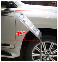 Présentoir acrylique voiture prix licences plexiglas paramètre porte-brochure pour le magasin 4s