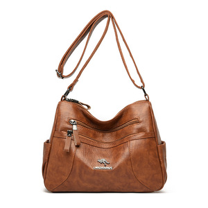 Women Soft PU Leather Luxury Handbag Messenger Fashion Shoulder Crossbody <b>Bag</b> Ladies Designer Classic Purse Handbag - Product Image 1